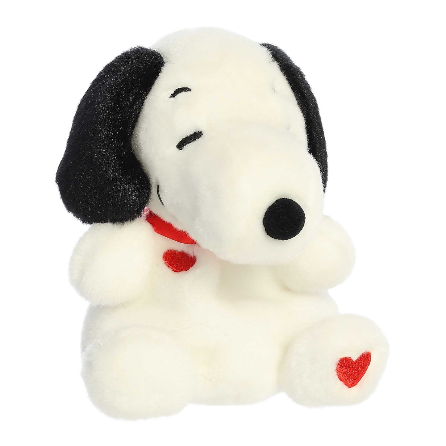 snoopy plush 3/4 view