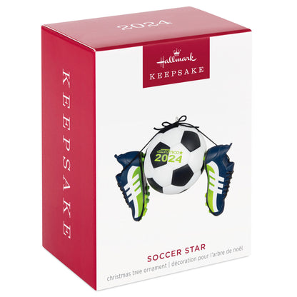 Soccer Star 2024 Ornament