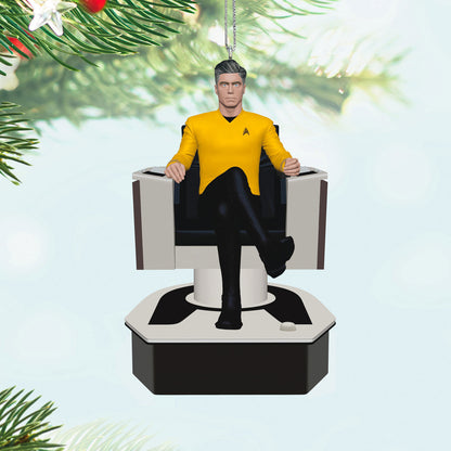 Star Trek™: Strange New Worlds Captain Christopher Pike Ornament With Sound