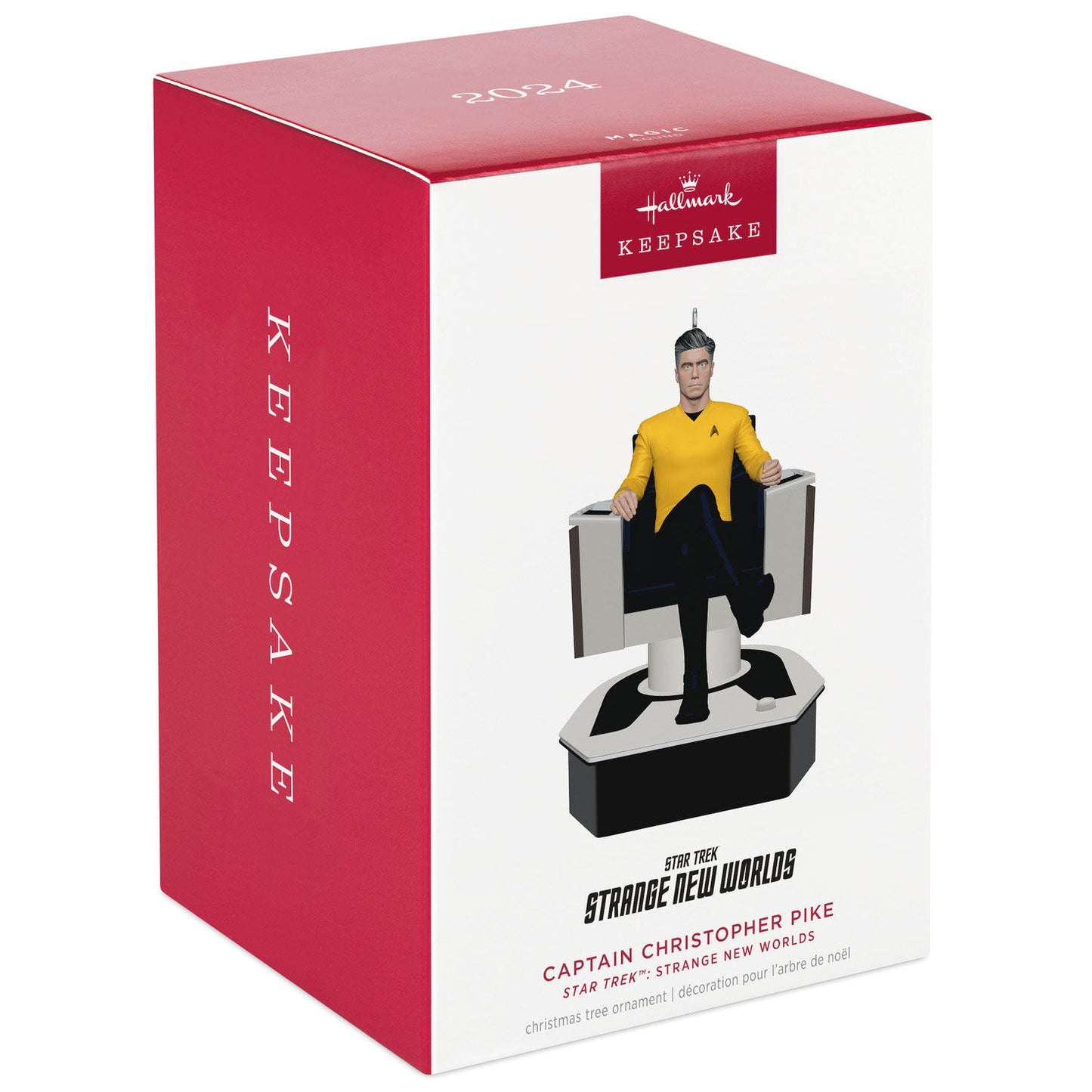 Star Trek™: Strange New Worlds Captain Christopher Pike Ornament With Sound