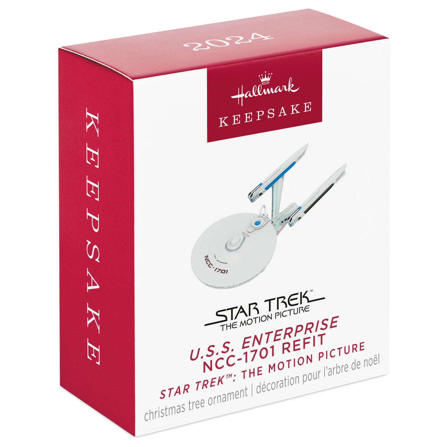 Mini Star Trek™: The Motion Picture U.S.S. Enterprise NCC-1701 Refit Ornament, 0.4"