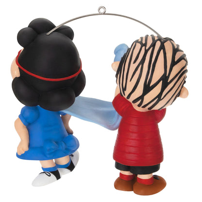 The Peanuts® Gang Super Lucy and Linus Ornament