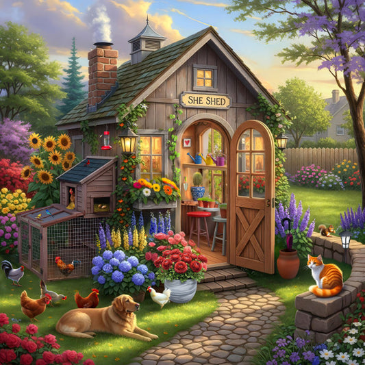 The Garden Shed 500 Piece Puzzle