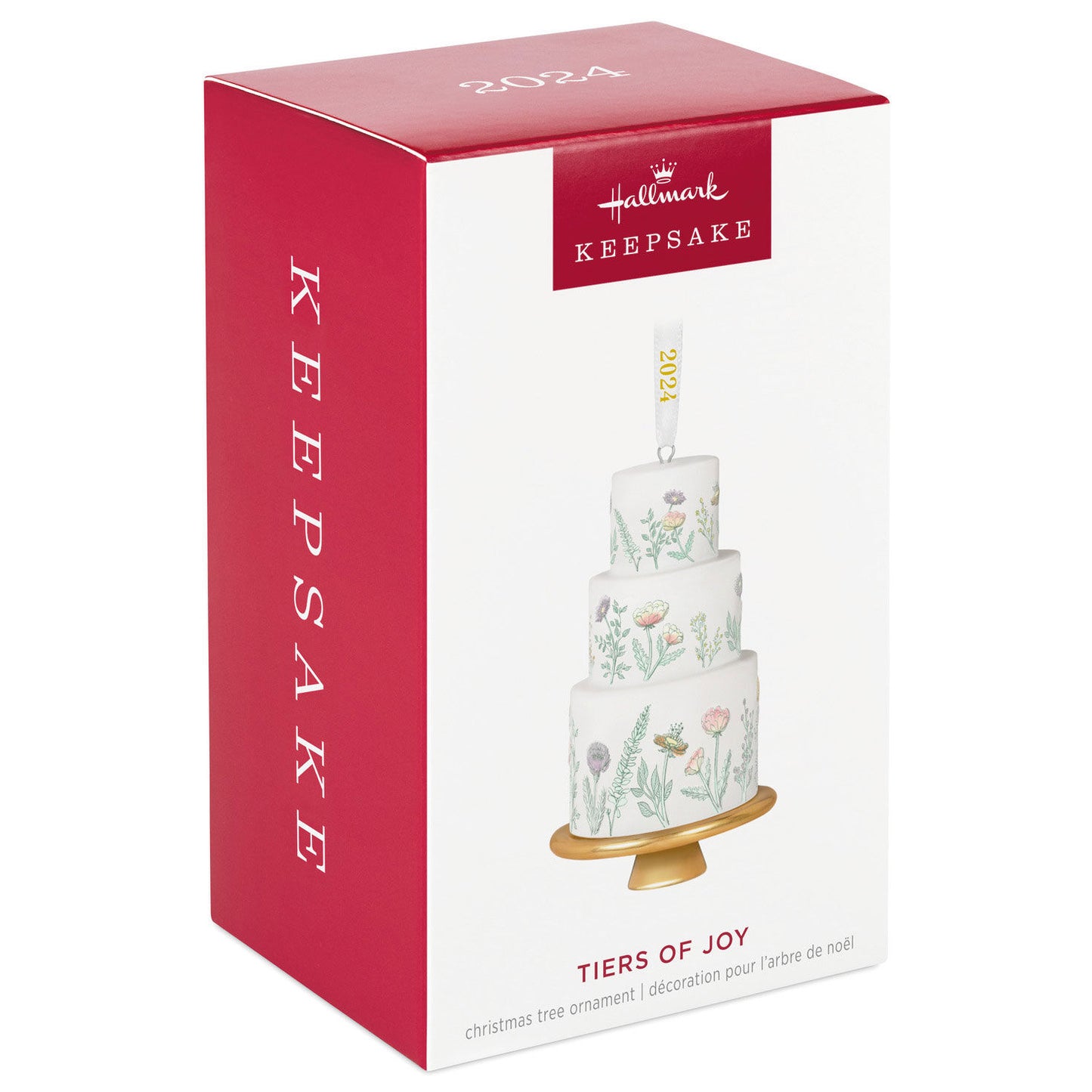 Tiers of Joy 2024 Porcelain Ornament