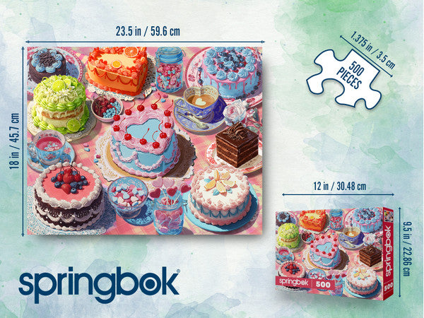 Vintage Cakes 500 Piece Puzzle