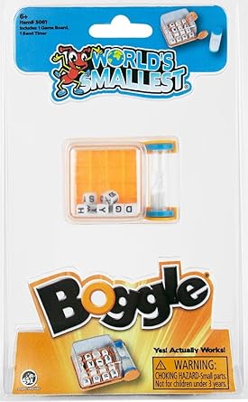 World's Smallest Boggle