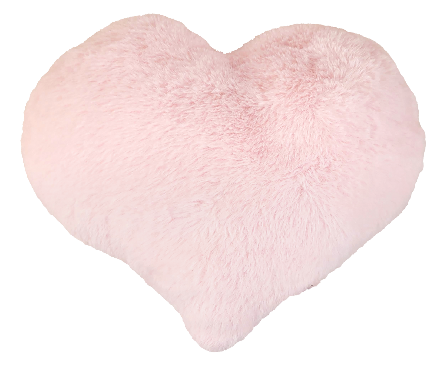 pink heart plush