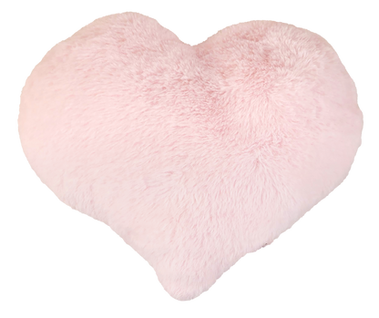 pink heart plush