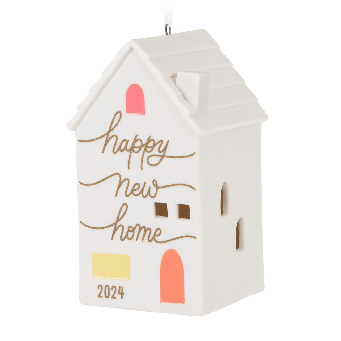 New Home 2024 Porcelain Ornament