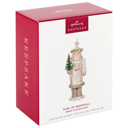 Noble Nutcrackers Earl of Snowfall Ornament