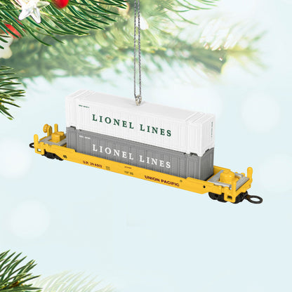 Lionel® Union Pacific Husky Stack Metal Ornament