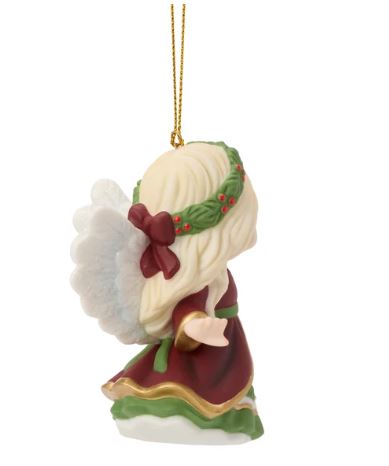 Heartfelt Christmas Wishes Annual Angel Ornament