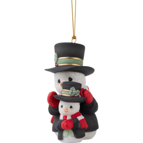 snowman ornament side