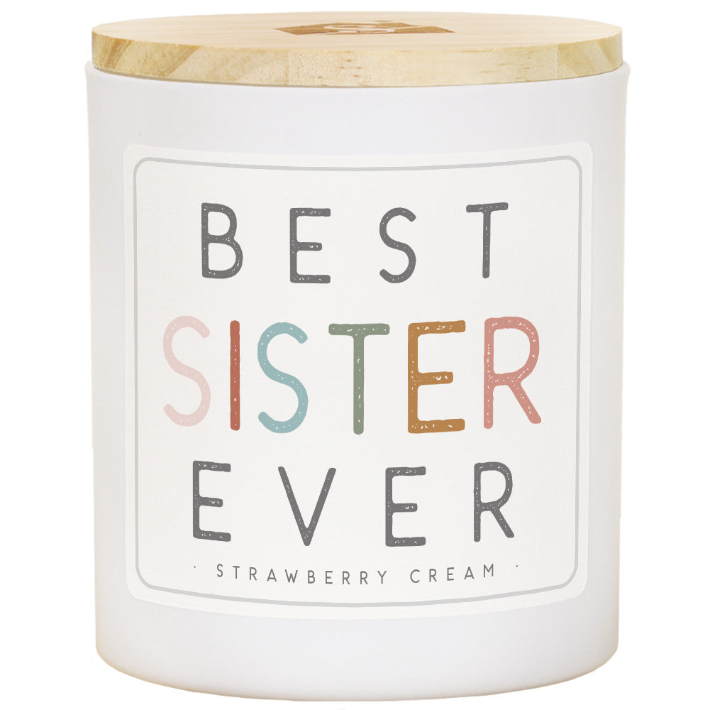 Best Sister Ever Candle