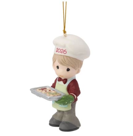 Baking Sweet Memories 2026 Dated Boy Ornament