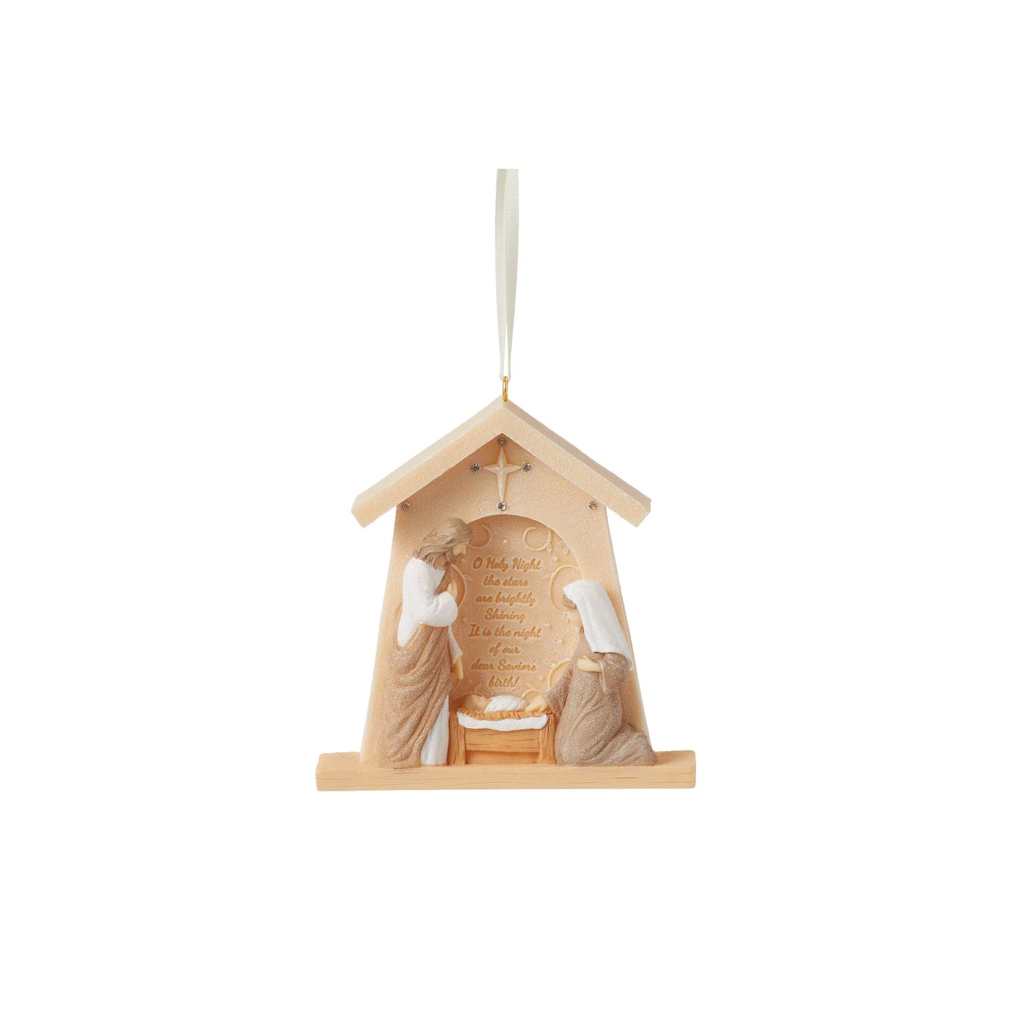 Nativity Beacon Creche Ornament