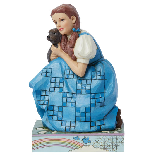 dorothy and dog figurine front