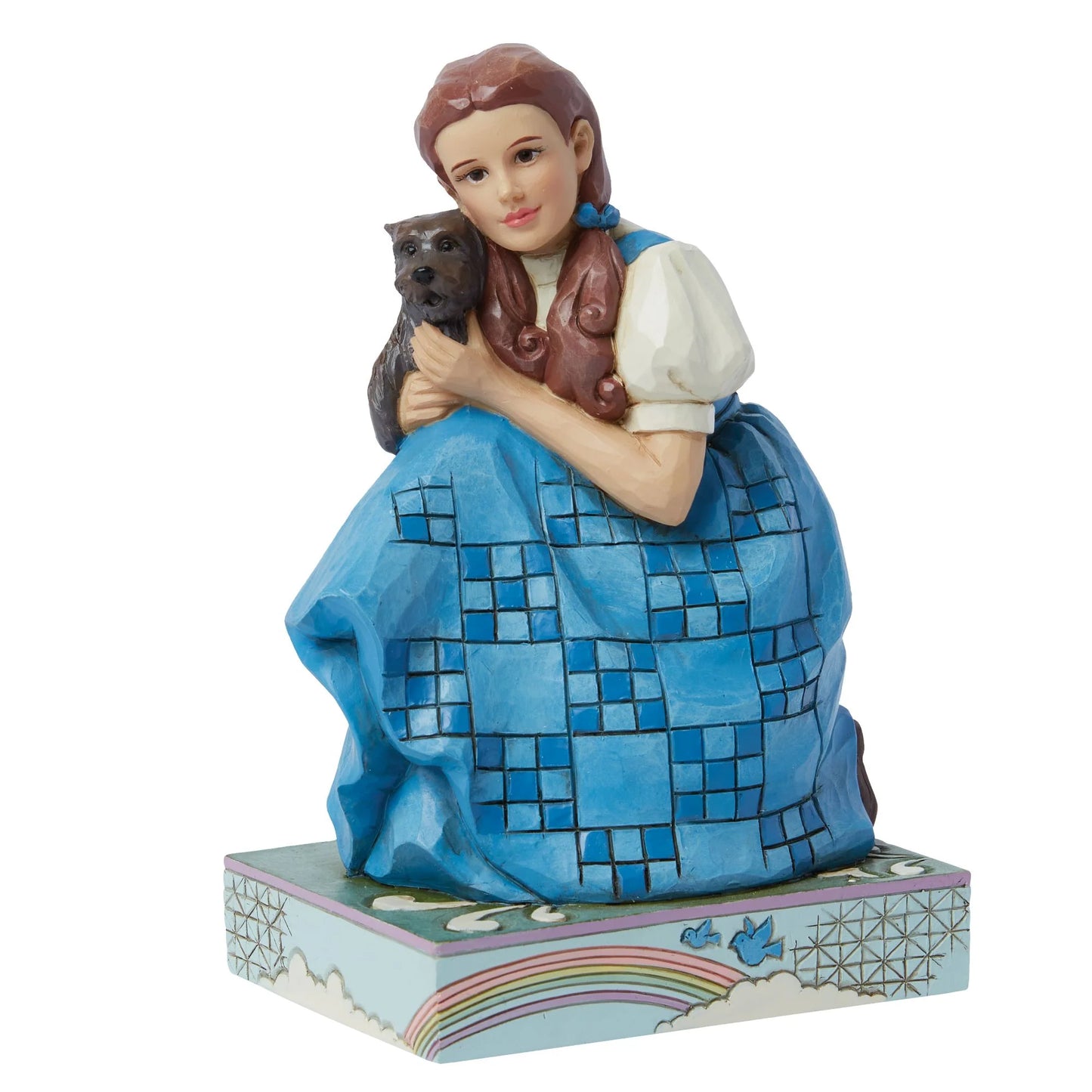 dorothy and dog figurine 3/4 view