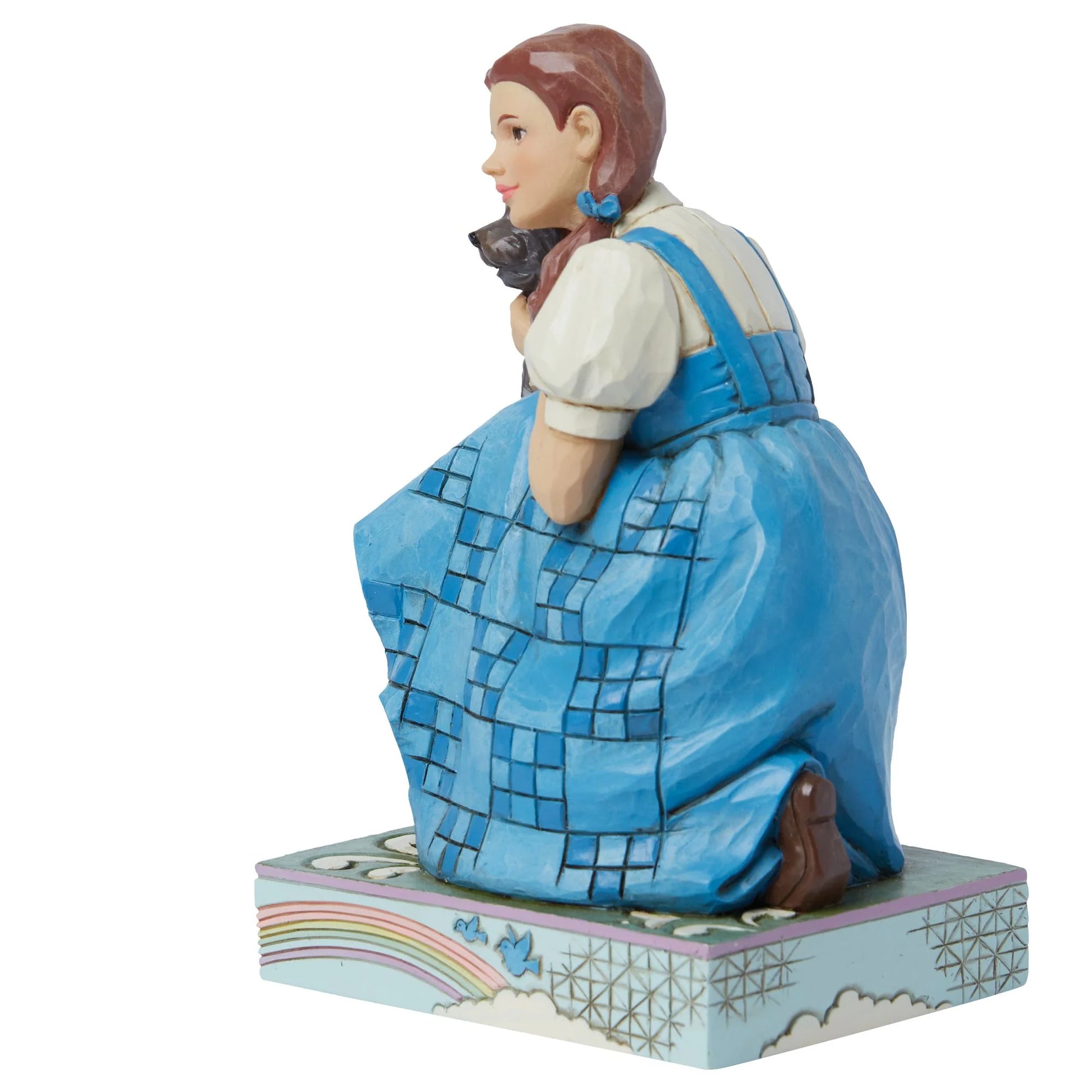 dorothy and dog figurine 3/4 view