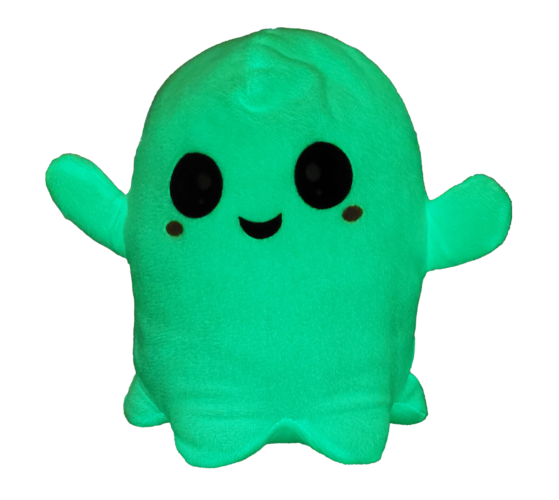 Peluche Glow In The Dark Che Si Illumina Al Buio: Cuscino Giocattolo Morbido A Forma Di Fantasma Per Bambini