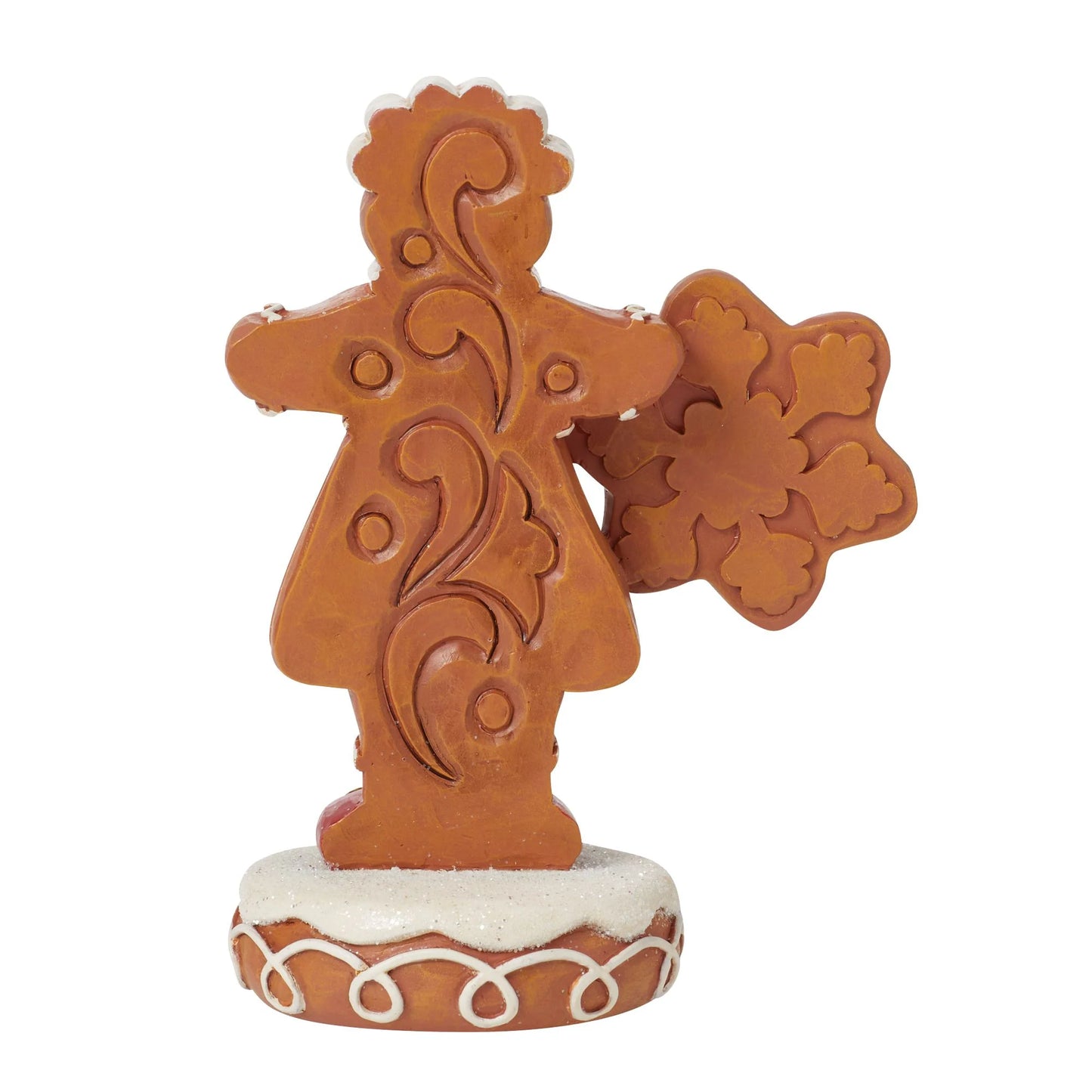 gingerbread girl figurine back