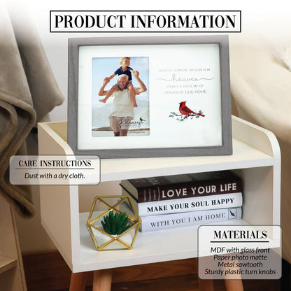 Frame and product information