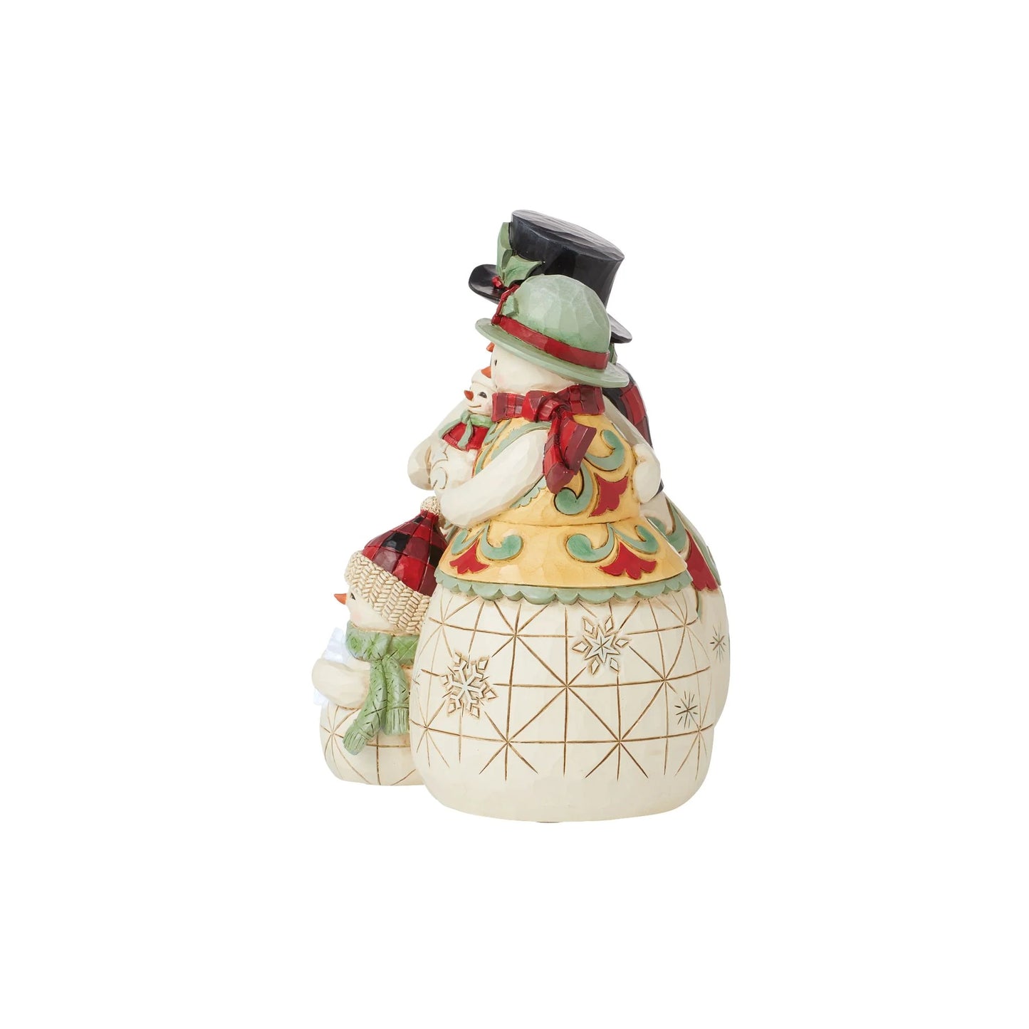 snowman figurine side