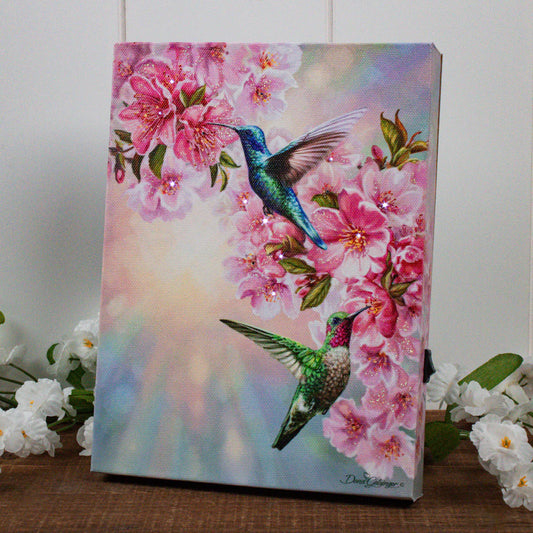 hummingbird tabletop canvas