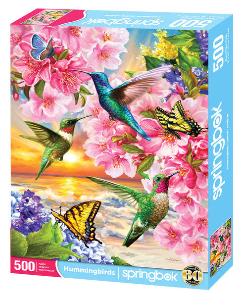 Hummingbirds 500 PC Jigsaw Puzzle