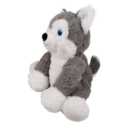husky plush 1/4 view