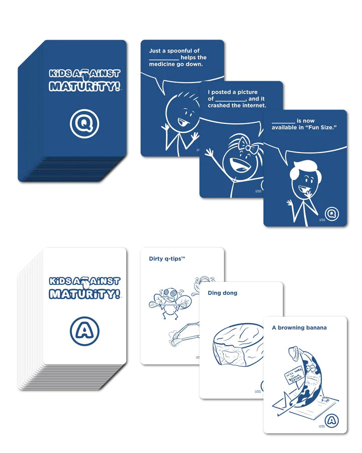 Kids Against Maturity Card Game for Kids and Families Illustrated Edition Kids Against Maturity Card Game for Kids and Families Illustrated Edition