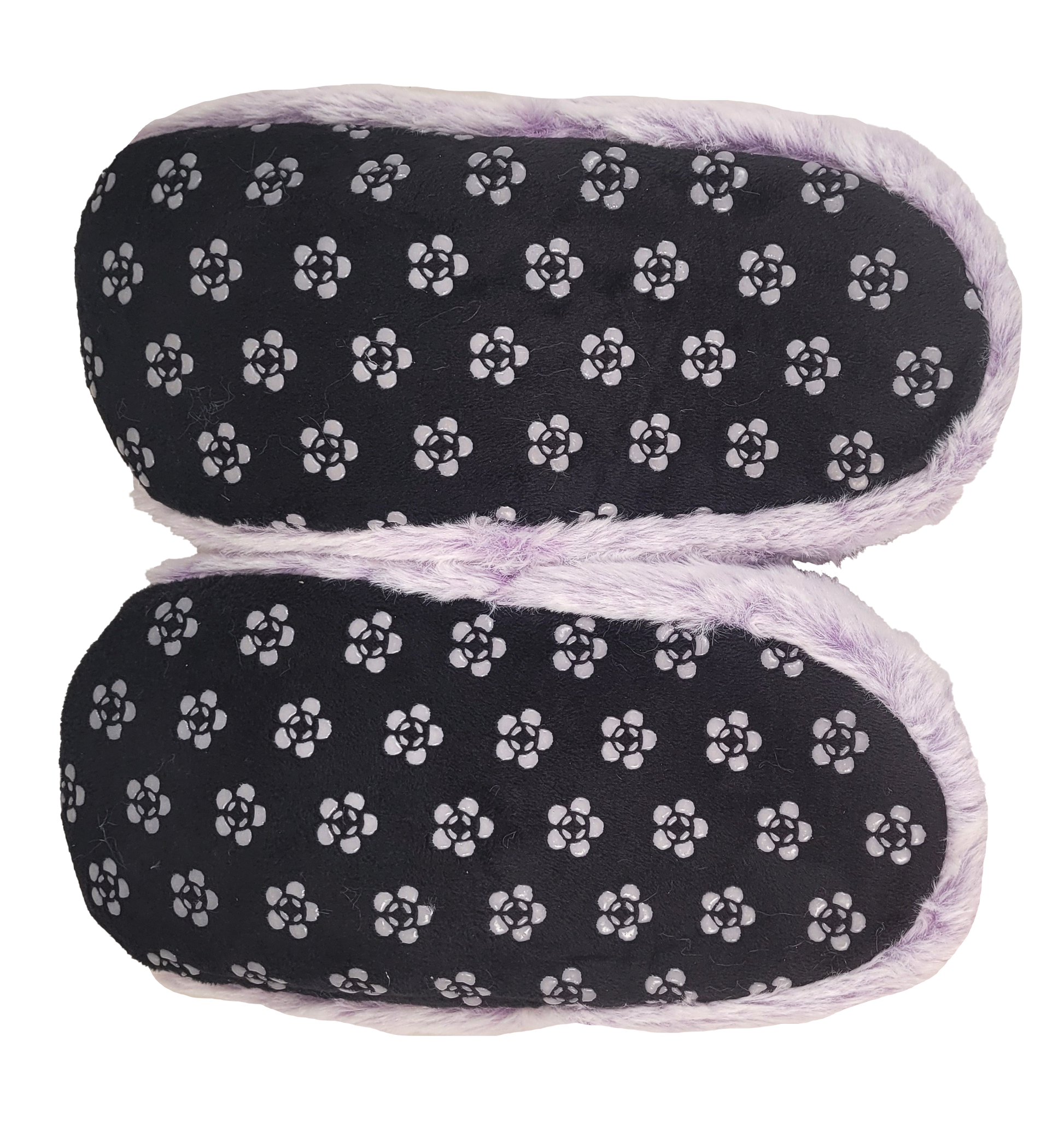 bottom of lavender slippers