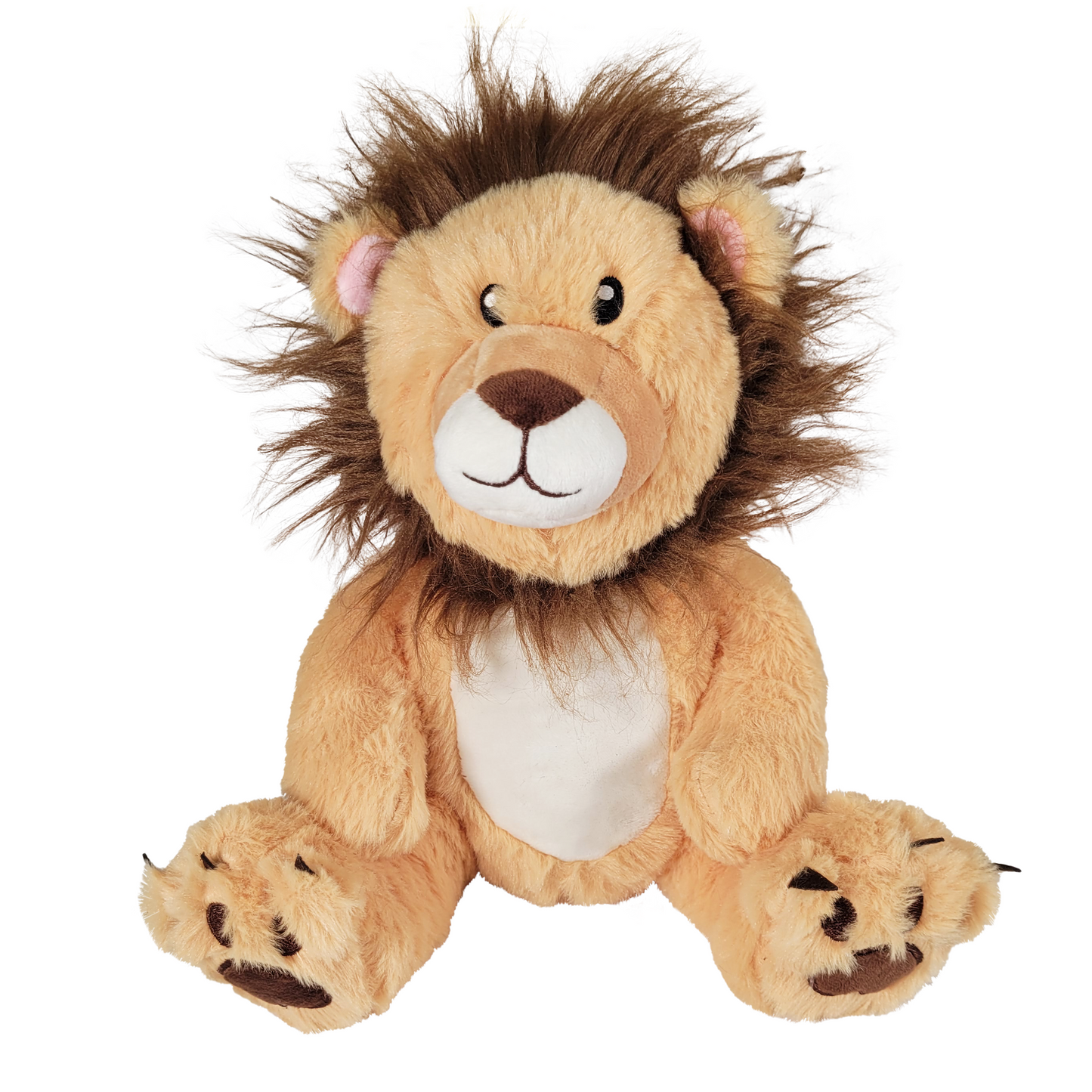 lion plush front