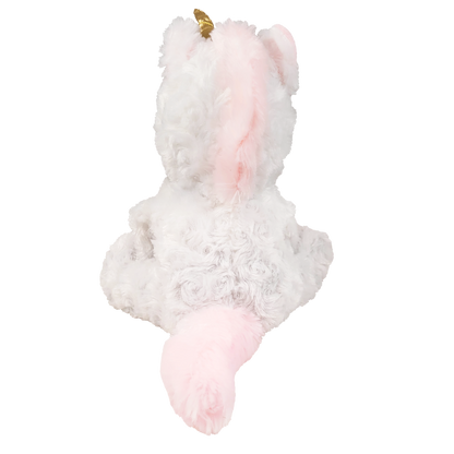 unicorn plush back