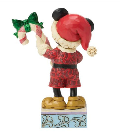 Mickey with Candy Cane by Jim Shore