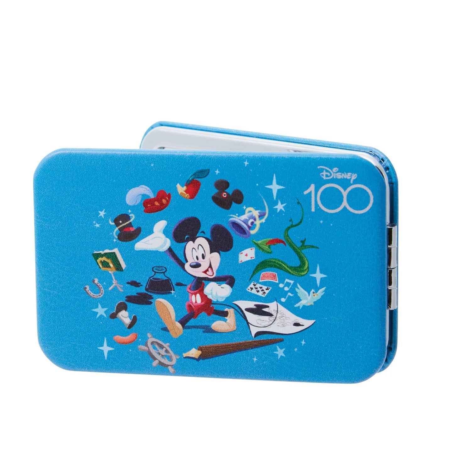 mickey compact mirror back