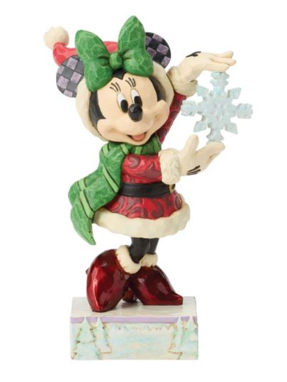 Minnie with Snowflake by Jim Shore