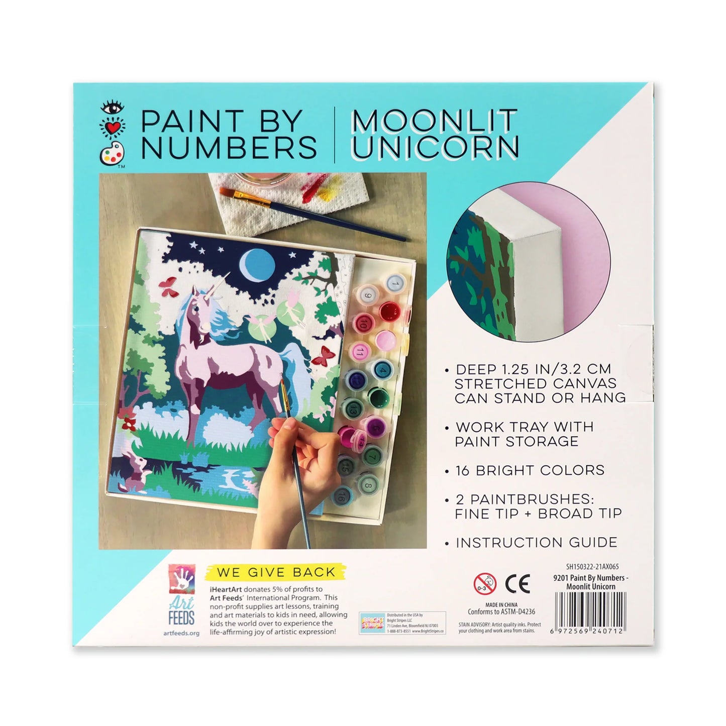 paint by numbers box back