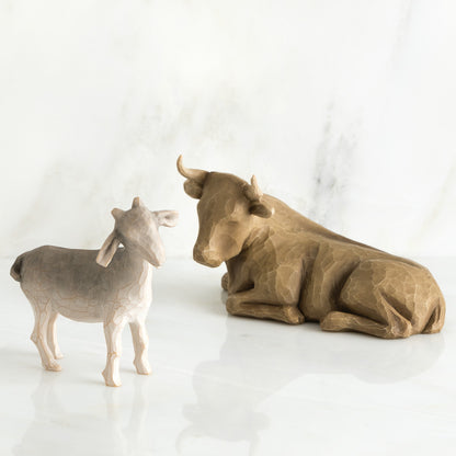 Willow Tree Nativity Ox and Goat
