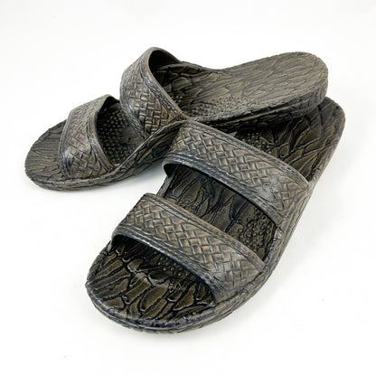 Pali Hawaiian Two Strap Brown Sandals