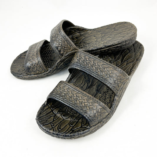 Pali Hawaiian Two Strap Brown Sandals