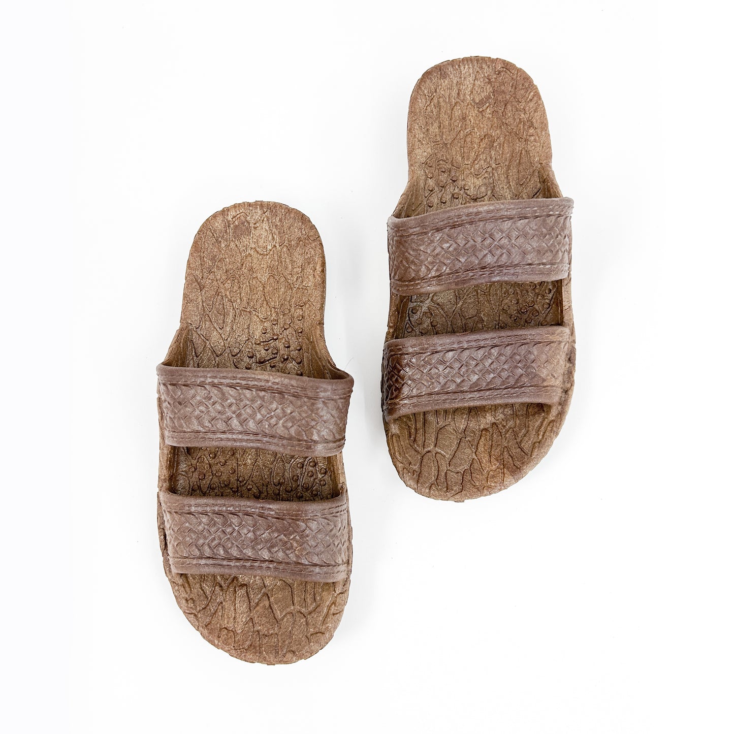 Pali Hawaiian Two Strap Tan Kid's Sandals