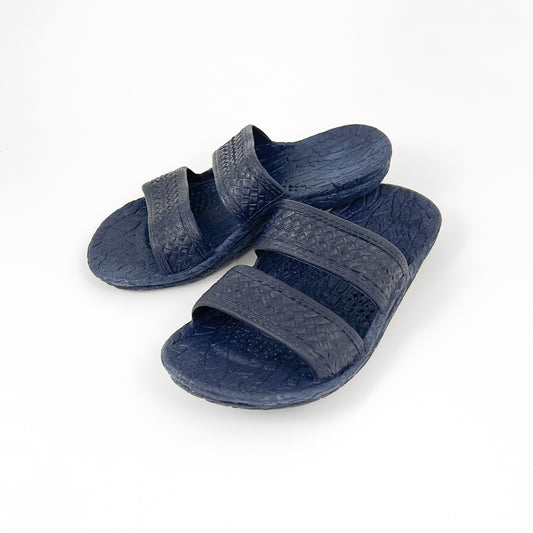 Pali Hawaiian Two Strap Navy Kid's Sandals