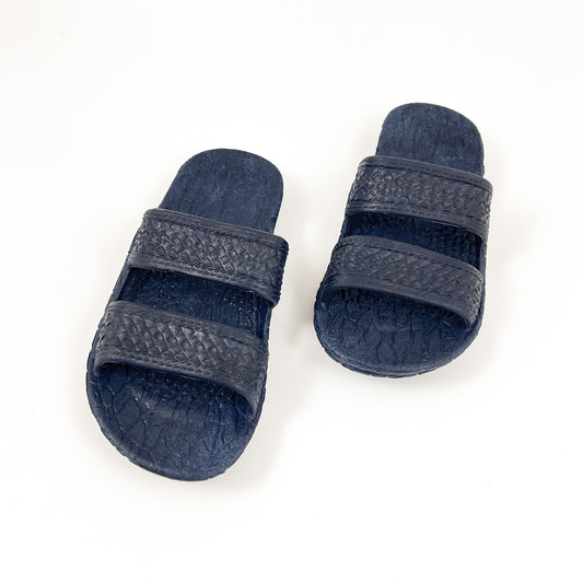 Pali Hawaiian Two Strap Navy Kid's Sandals