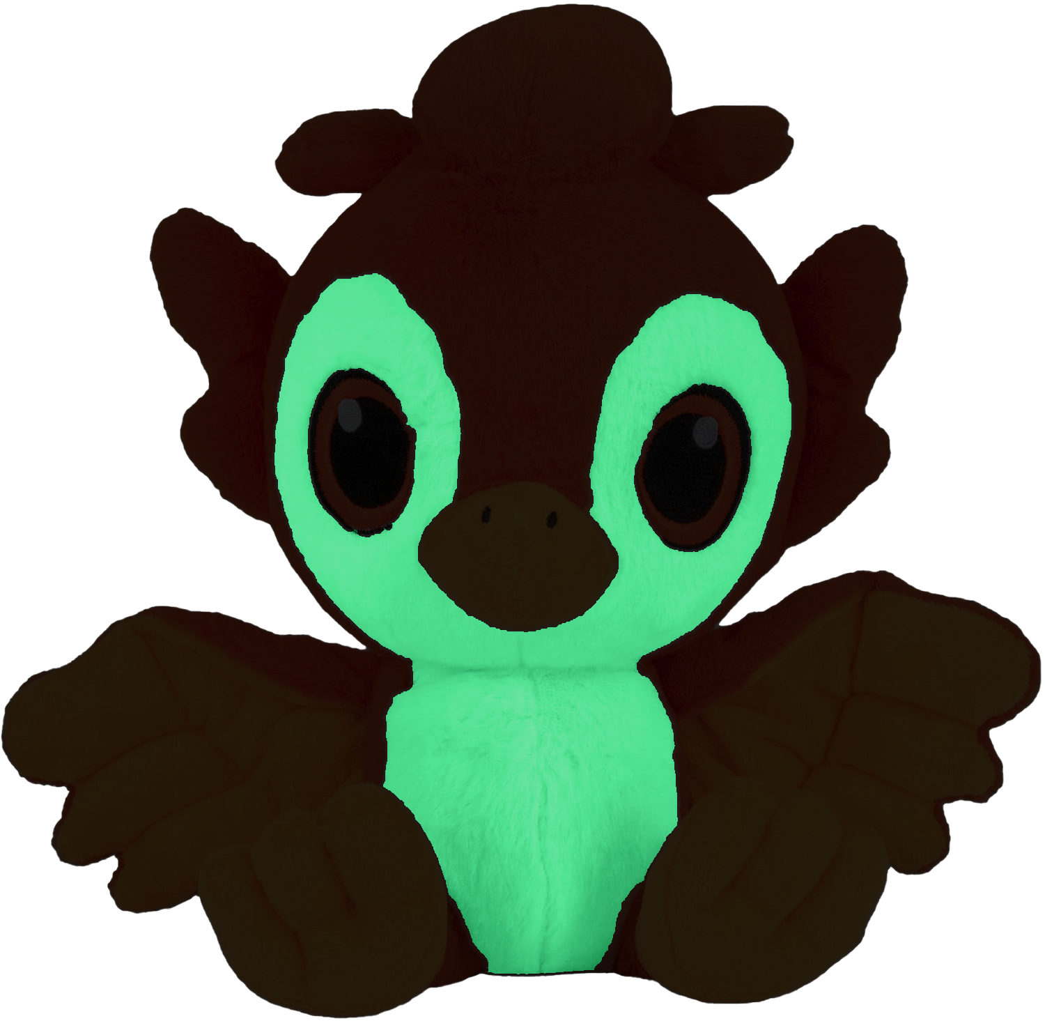 phoenix plush glow in the dark
