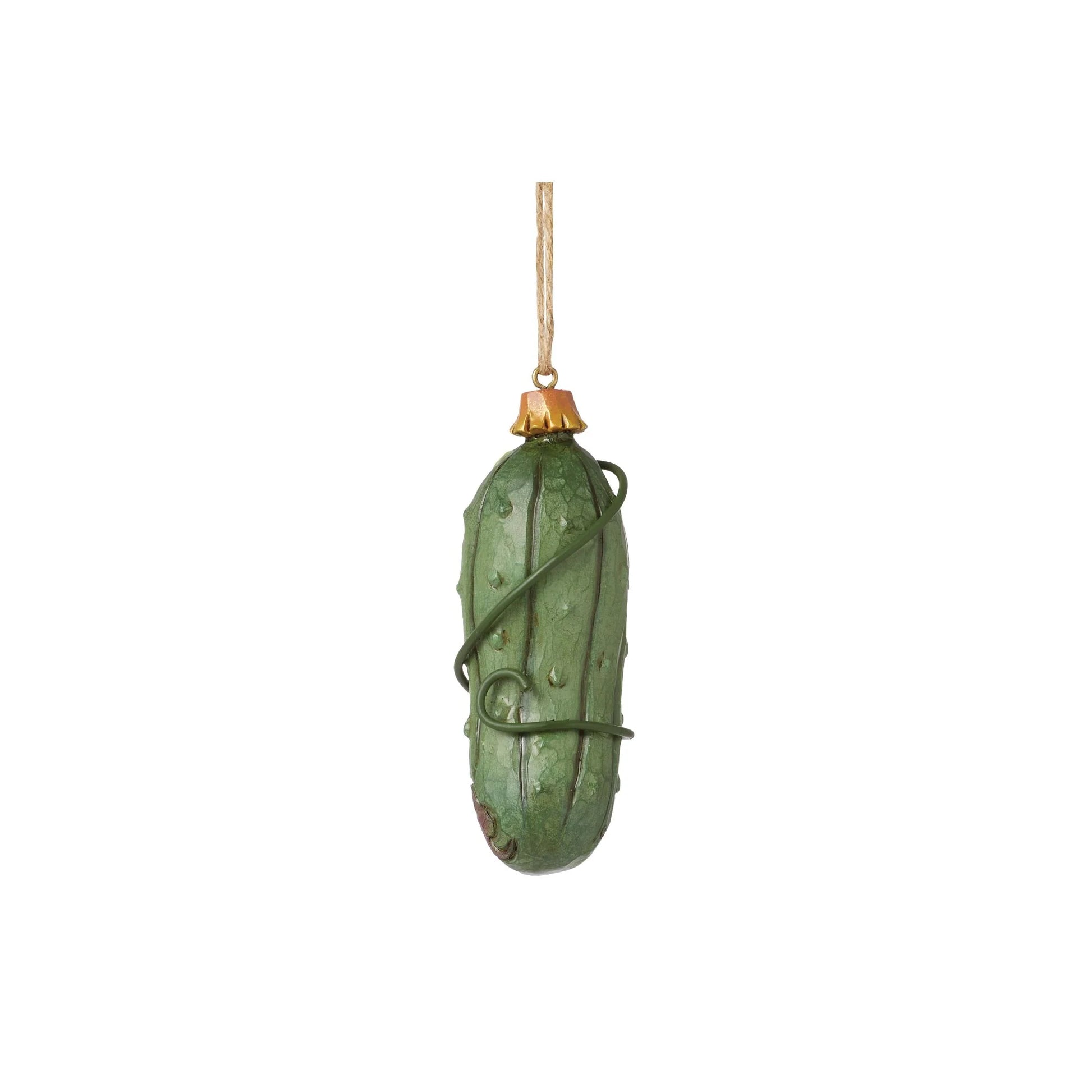 pickle ornament side