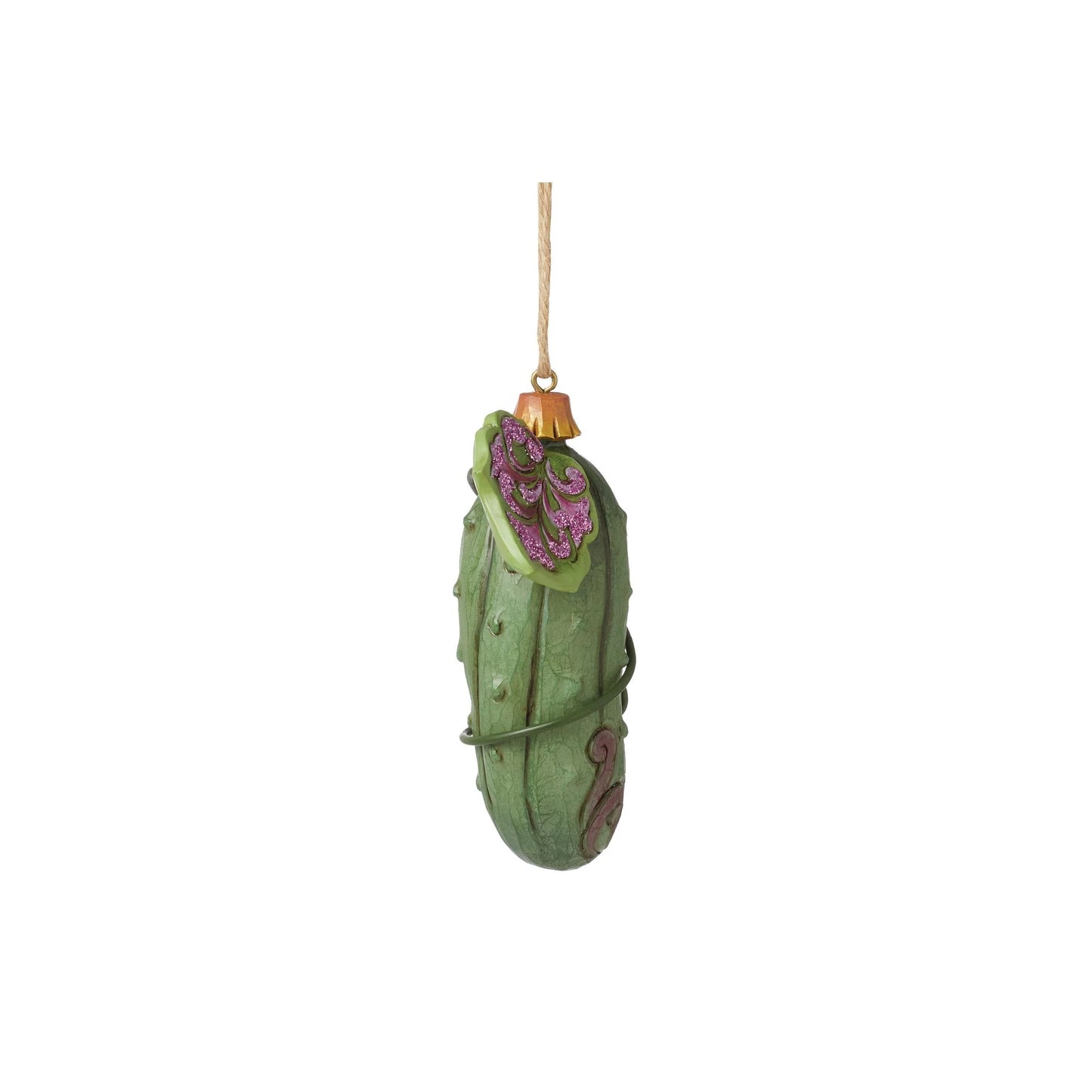 pickle ornament side