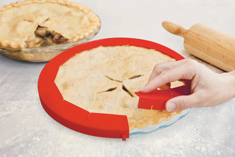 pie shield on pie