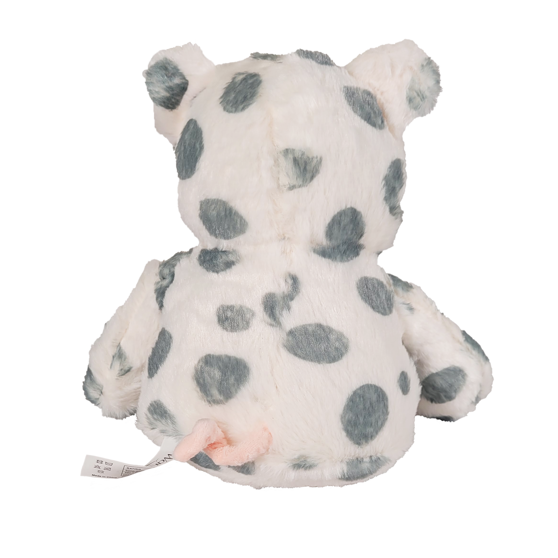 pig plush back