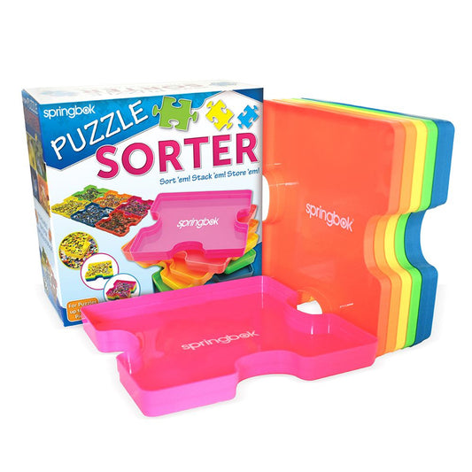 Puzzle sorter and box